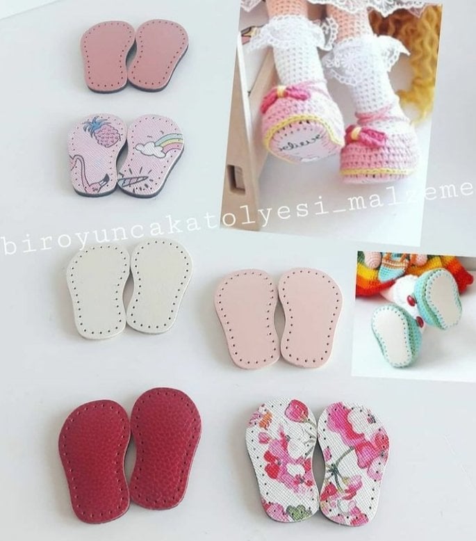 AMİGURUMİ AYAKKABI TABANI