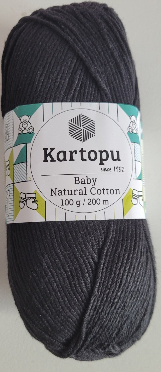KARTOPU BABY NATURAL- SİYAH