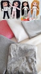 PENYE VE KADİFE KUMAŞ 40*40 CM