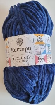 KARTOPU KADİFE- LACİVERT - K635