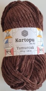KARTOPU KADİFE - KAHVE - K818