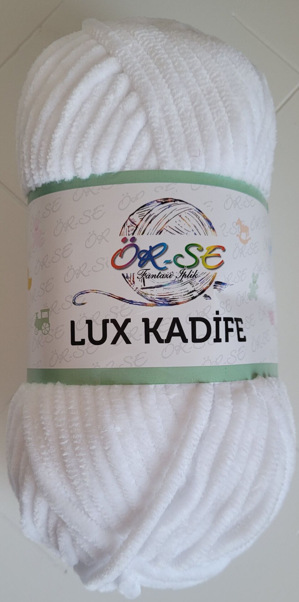 ÖR-SE KADİFE - BEYAZ