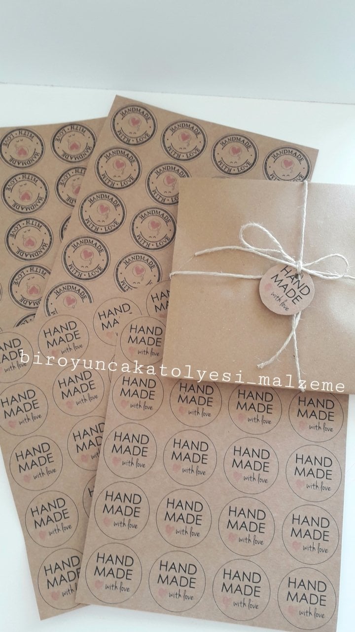 KRAFT KARTON HANDMADE 10'LU