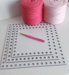 SEPET TABANI , AHŞAP PLAKA KARE