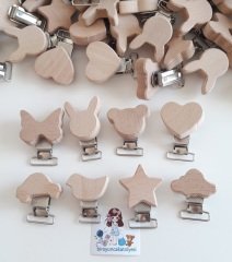 KALİTELİ AHŞAP EMZİK KLİPSİ