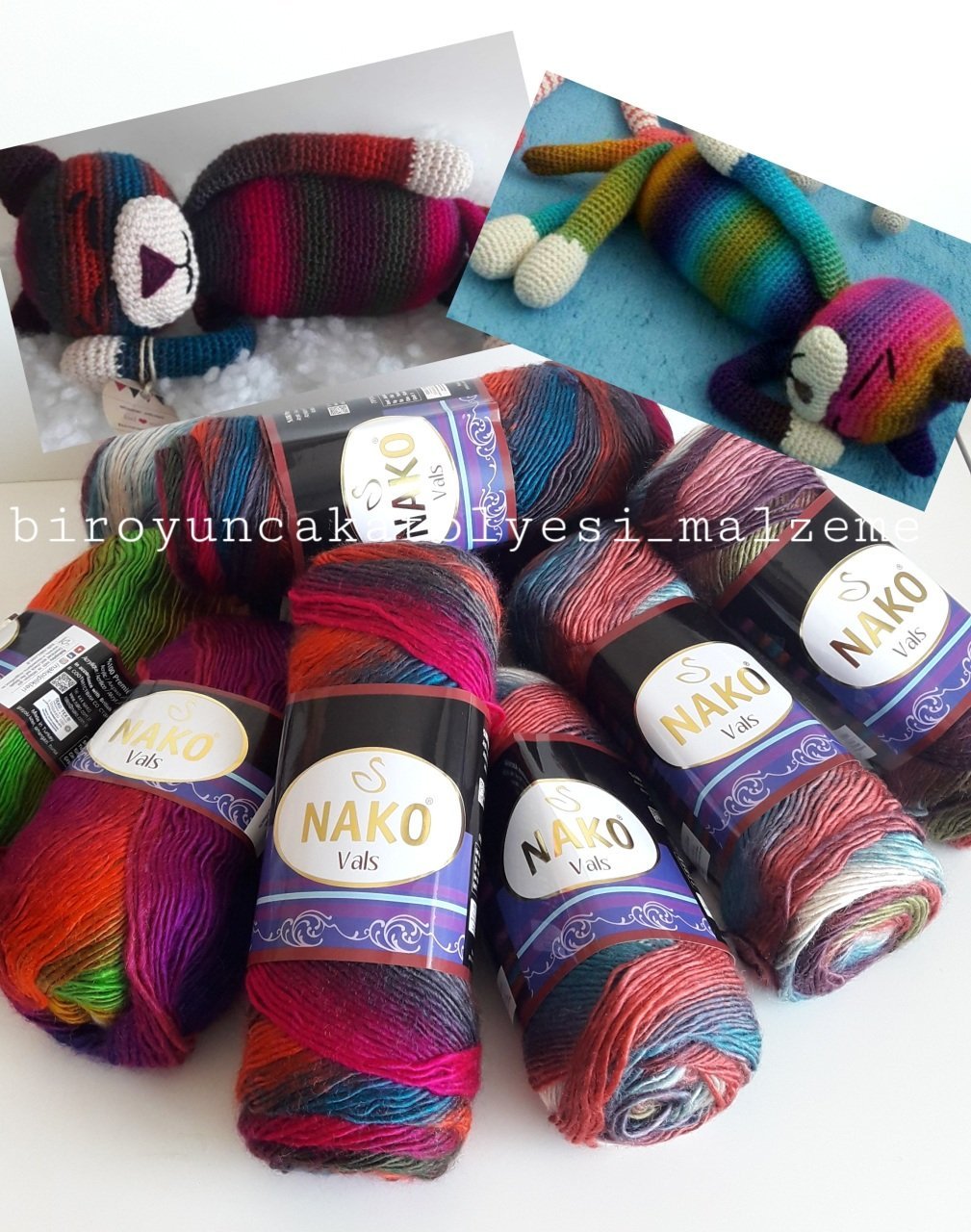 AMİGURUMİ KEDİ İPİ- NAKO VALS