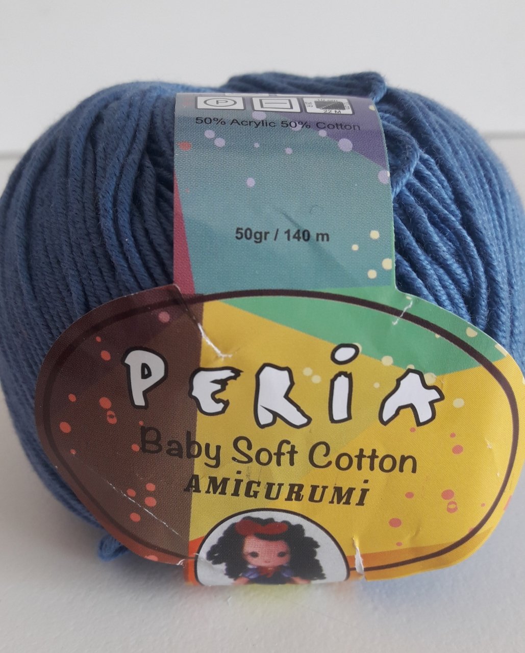 Peria Soft Cotton-33 MAVİ