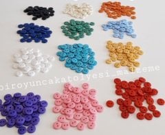 RENKLİ 8MM DÜĞME 1 ADET