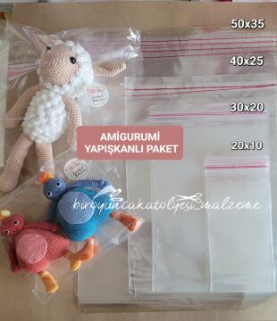 ŞEFFAF YAPIŞKANLI PAKET