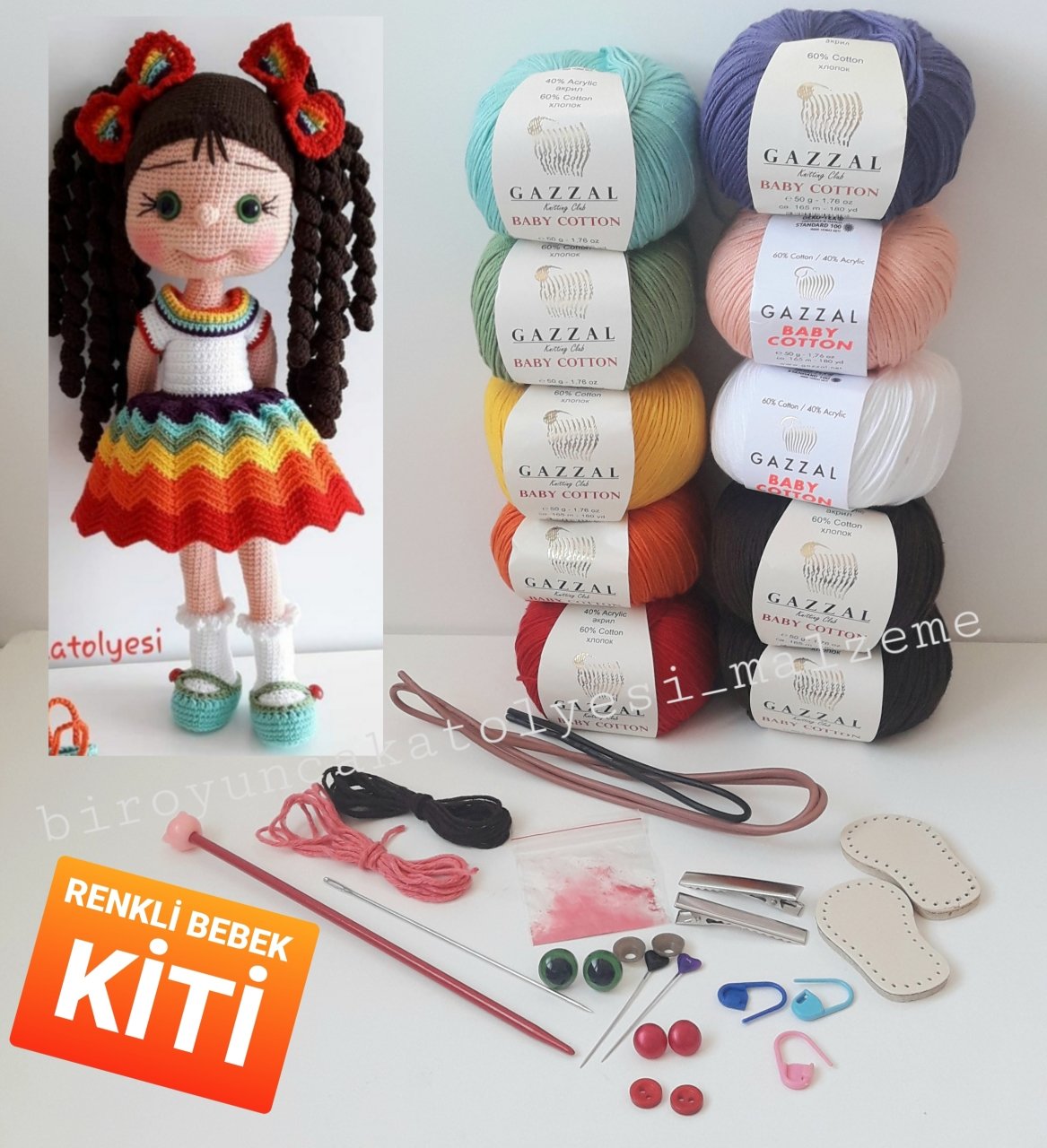 RENKLİ BEBEK KİTİ