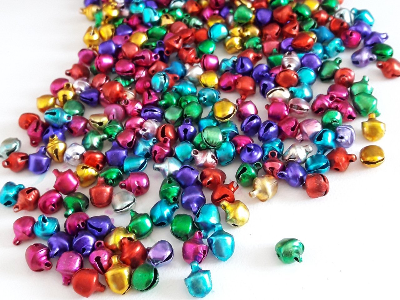 RENKLİ MİNİ ÇAN 10 ADET