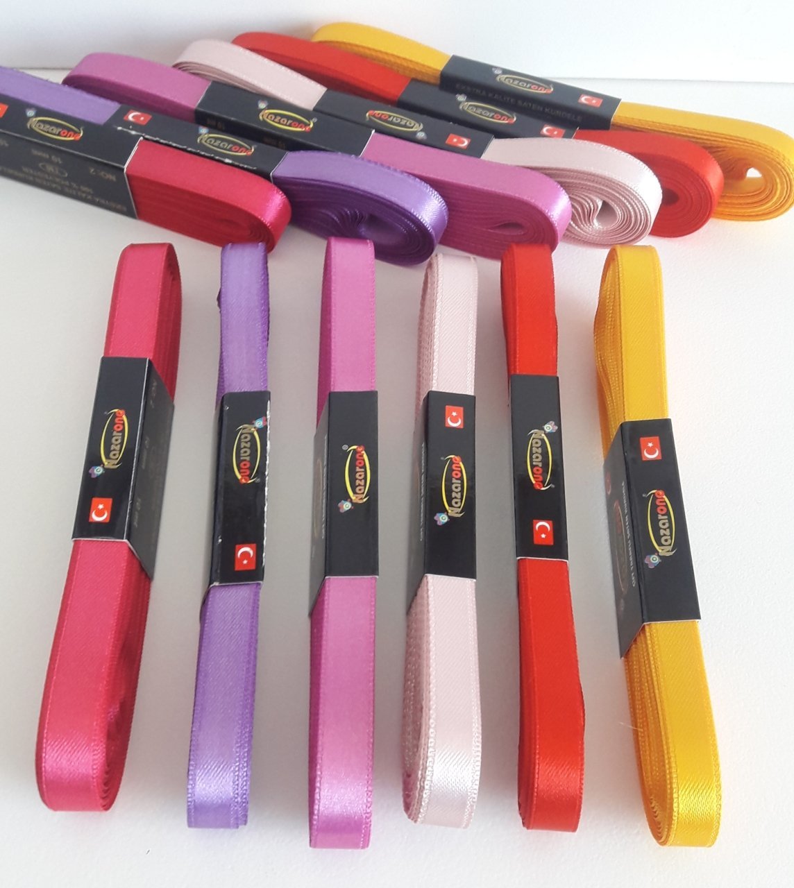 KURDELE -1 CM GENIŞLIK- 1 PAKET