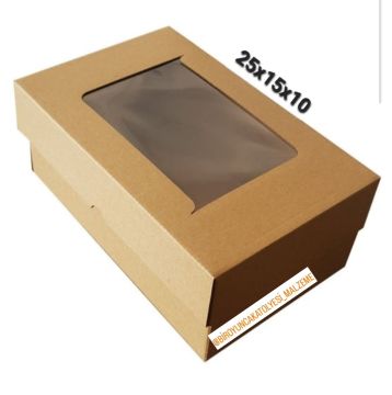 25x15x10 PENCERELİ KUTU