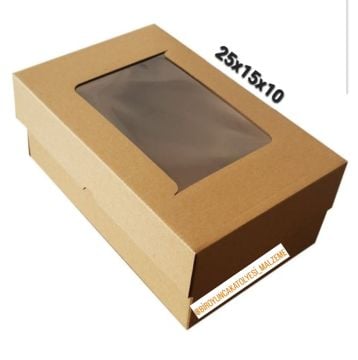 25x15x10 PENCERELİ KUTU