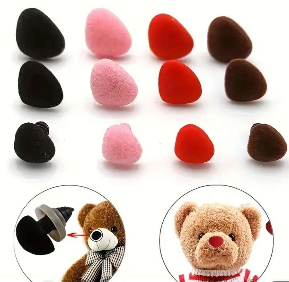 İTHAL AMİGURUMİ BURUN 12mmx 15mm