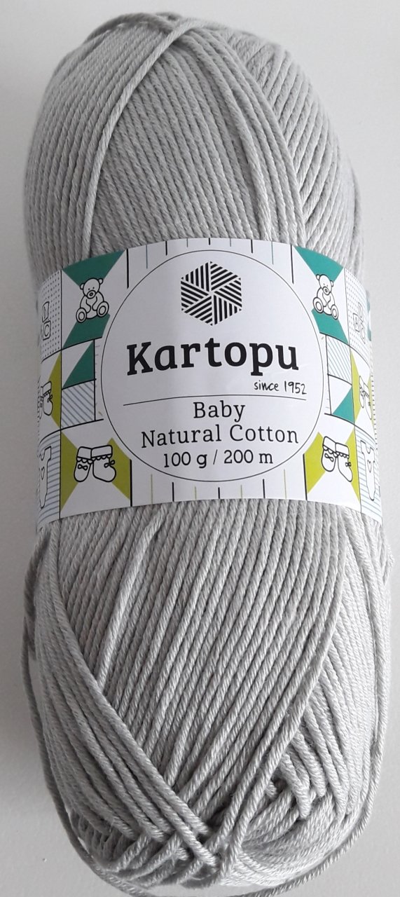 KARTOPU BABY NATURAL GRİ-  K920