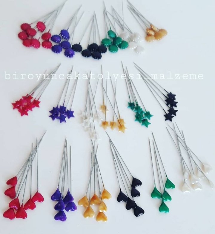 SABİTLEME İĞNESİ (10 Adet Karışık)