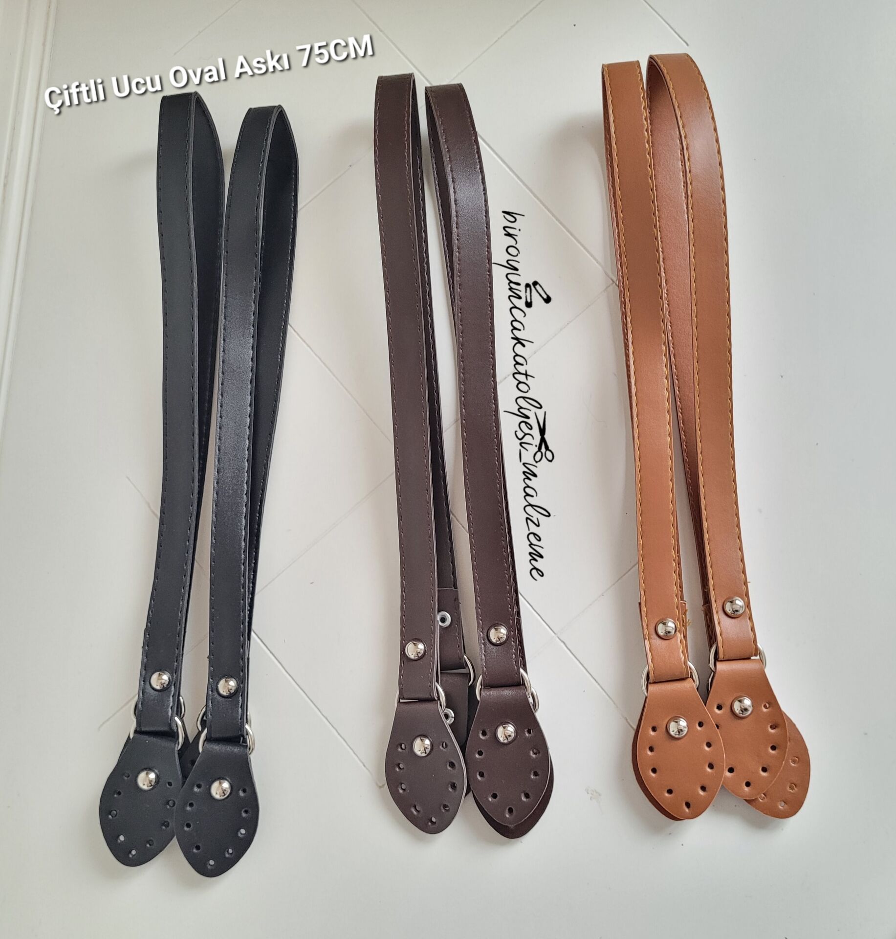 KULAKLI ÇANTA ASKISI ÇİFT