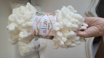 1 ADET ALİZE PUFFY - KREM - 62