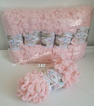 5 ADET ALİZE PUFFY - PEMBE- 340