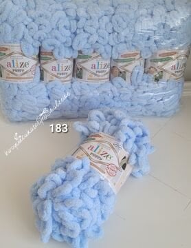 5 ADET ALİZE PUFFY - MAVİ - 183