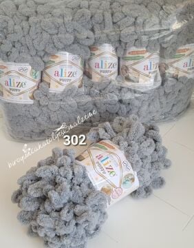 5 ADET ALİZE PUFFY - GRİ - 302