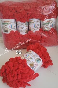 1 ADET ALİZE PUFFY  - KIRMIZI