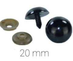 20 MM - 18MM SİYAH GÖZ