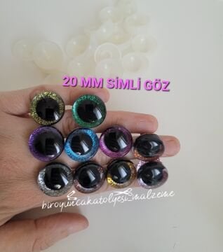 20 MM SİMLİ GÖZ (HATASIZ PARLAK)
