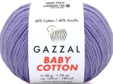 3420 GAZZAL BABY COTTON 50GR- Lila