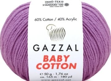 3414 GAZZAL BABY COTTON 50GR- Koyu Eflatun