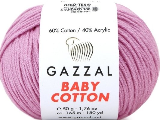 3422  GAZZAL BABY COTTON 50GR-Eflatun