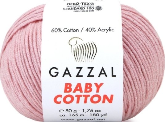 3444 GAZZAL BABY COTTON 50GR- Pudra
