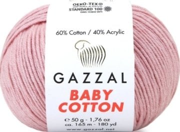 3444 GAZZAL BABY COTTON 50GR- Pudra