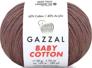 3455 GAZZAL BABY COTTON 50GR -Çikolatalı Kahve