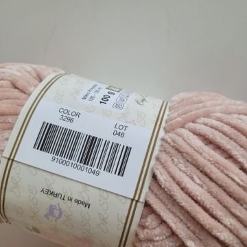 ÖRSE KADİFE 3296 PUDRA