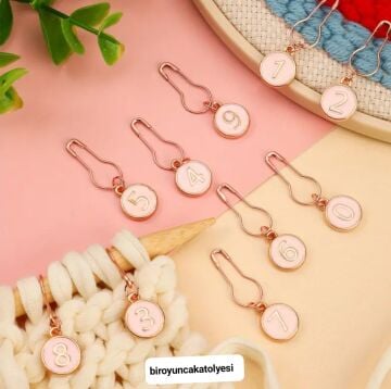 10 LU ÖRGÜ İŞARETLEYİCİ,  YER BELİRLEYİCİ