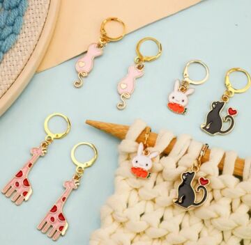 HAYVAN FİGÜRLÜ YER BELİRLEYİCİ 4 LÜ SET