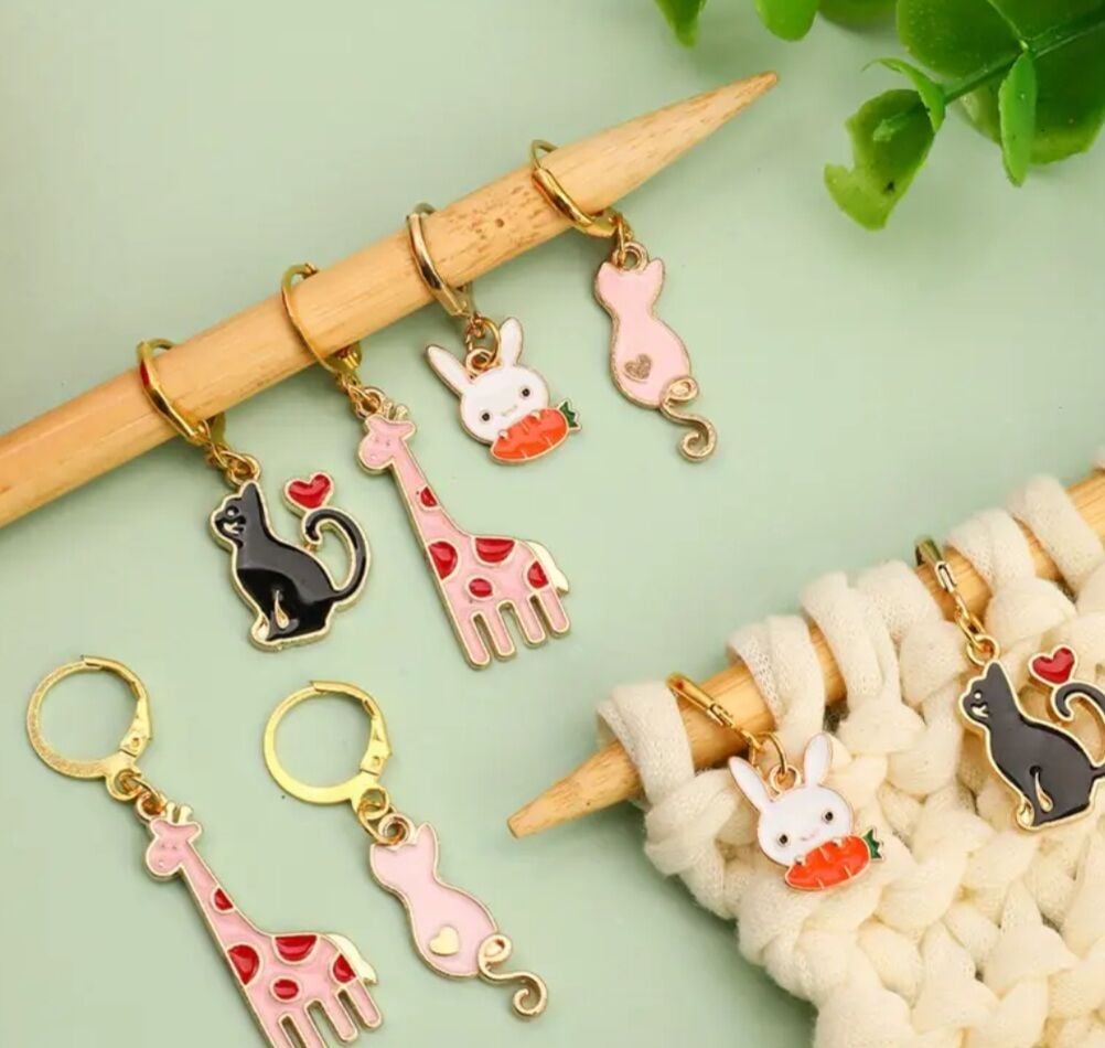 HAYVAN FİGÜRLÜ YER BELİRLEYİCİ 4 LÜ SET