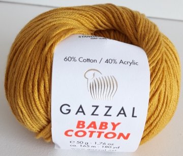 3447 GAZZAL BABY COTTON 50GR -Hardal