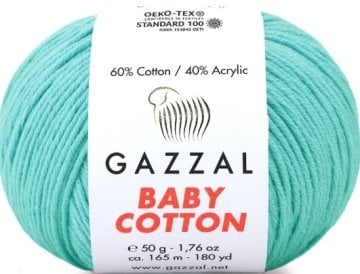 3452 GAZZAL BABY COTTON 50GR -Turkuaz