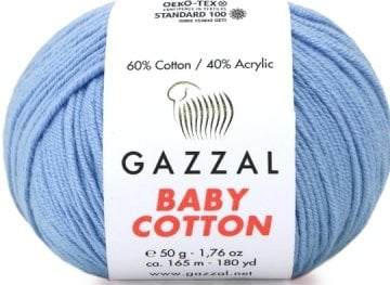 3423 GAZZAL BABY COTTON 50GR -Bebe Mavi