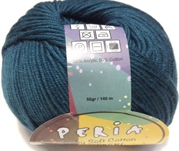 Peria Soft Cotton Petrol Yeşili 44