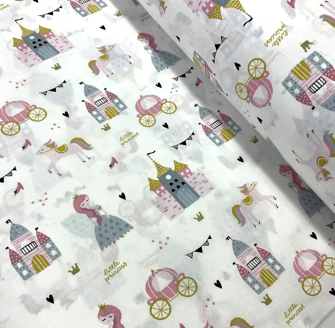 Küçük Prenses Poplin Kumaş