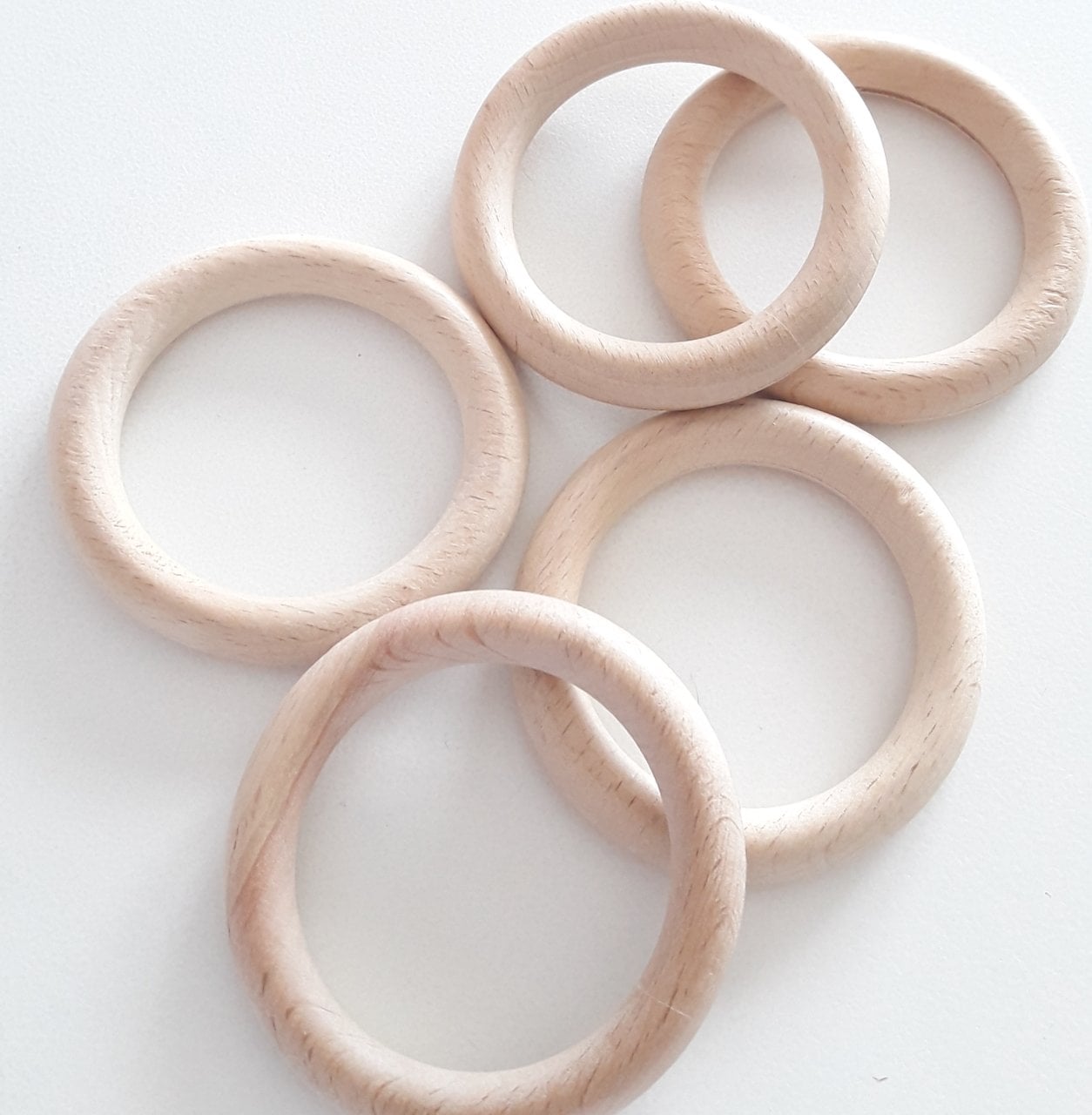 10 ADET 7CM PÜRÜZSÜZ HALKA