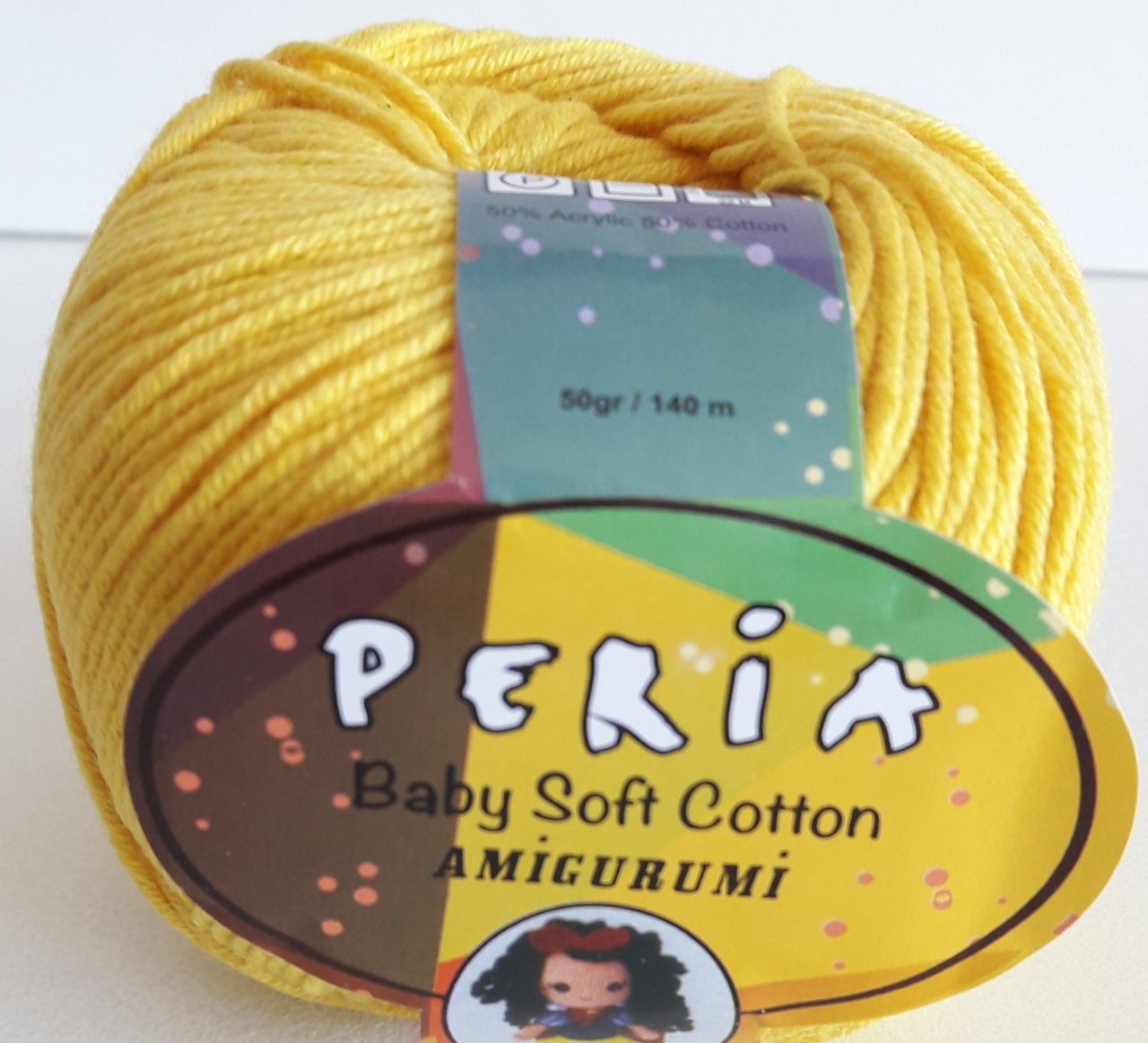 PERİA SOFT COTTON - 37 SARI