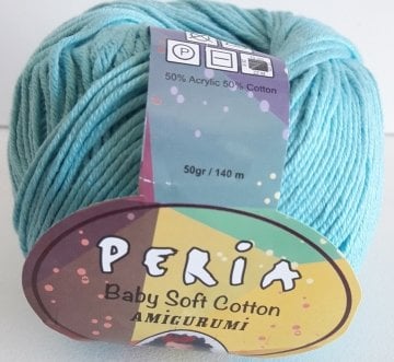 PERİA SOFT COTTON -101 TURKUAZ