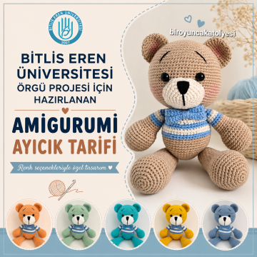 AMİGURUMİ AYICIK KİTİ