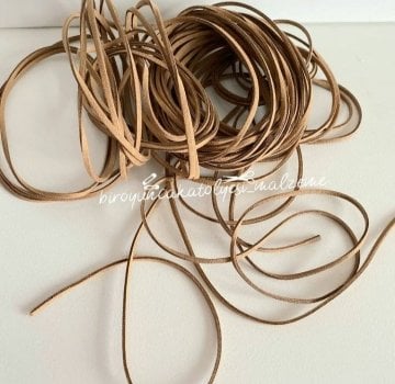 SÜET İP KAHVE RENGİ